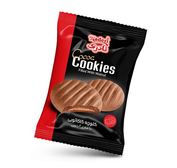 نادری کلوچه کاکائویی اکسترا گردویی